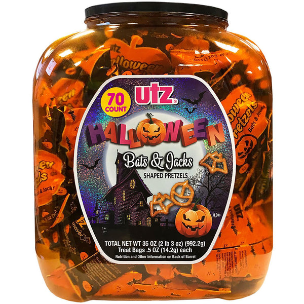 UTZ Halloween Pretzels Treats Bags 70ct - 35oz/1pk