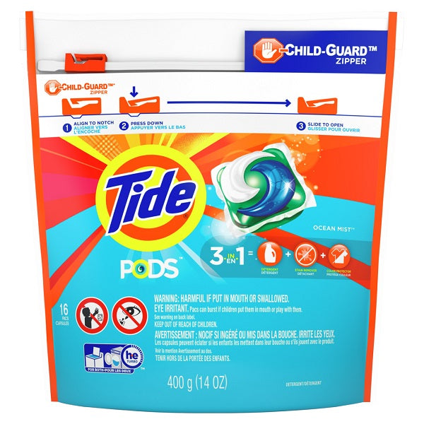 Tide LQ PODS Ocean Mist - 16ct/6pk