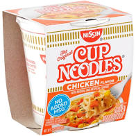 Nissin Cup-O-Noodle Chicken - 2.25oz/12pk