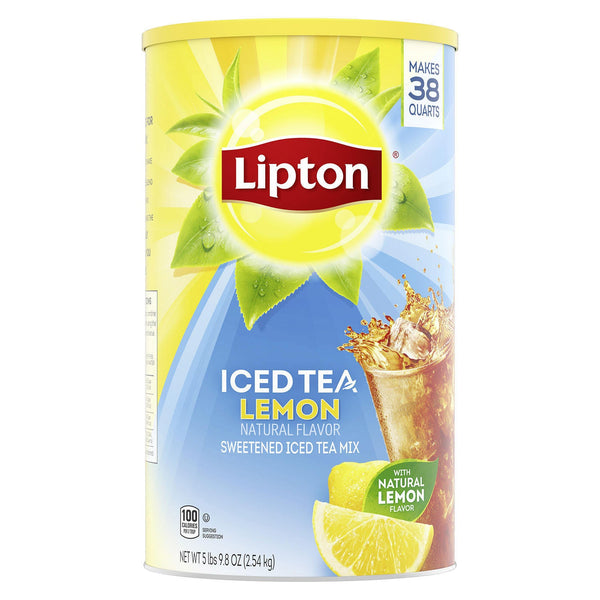 Lipton Sweetened Ice Tea Mix Lemon - 89.8oz/1pk