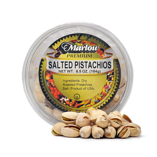 Marlow Salted Pistachios - 6.5oz/12pk