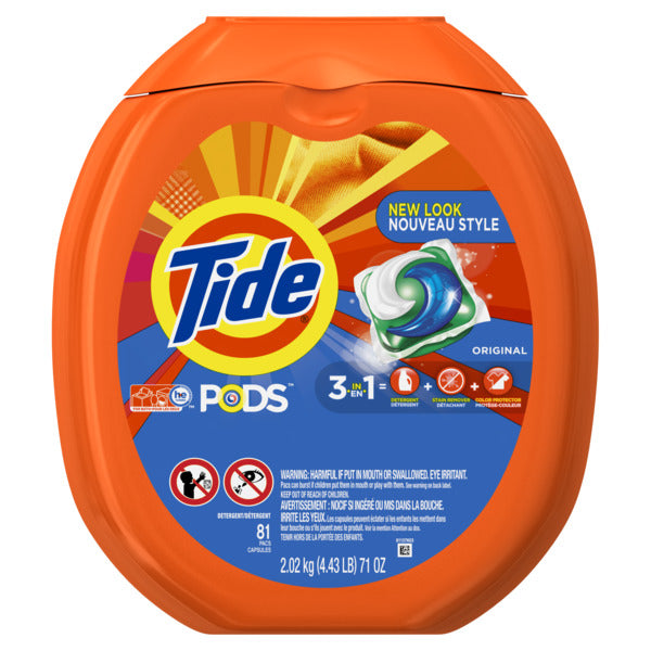 Tide LQ PODS ORIGINAL - 81ct/4pk